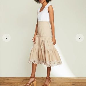 Veronica Beard SzL AMAIA EYELET DRESS